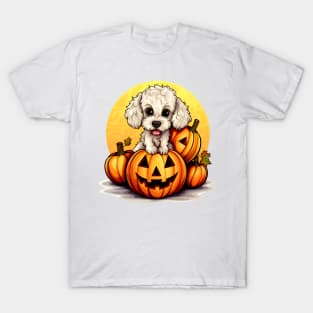 Poodle Dog inside Pumpkin #1 T-Shirt